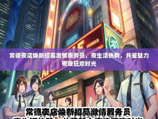 常德夜店焕新招募激情服务员，夜生活热聘，共鉴魅力夜晚狂欢时光